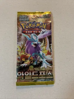 Pokemon Cards Korean Scarlet and Violet Temporal Forces Wild Force Booster Pack - Image 1