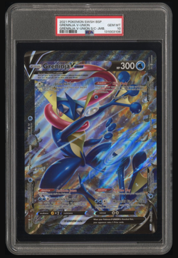 LOW POP 14! PSA 10 Greninja V-Union SWSH157 Jumbo Promo Pokemon Card GEM MINT! - Image 1