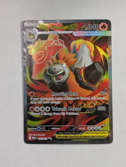 Pokemon - Mega Camerupt ex - 156/132 - Mega Evolution - Full Art Card - Image 1