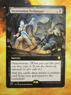 Incarnation Technique (Extended Art) Commander 2021 Regular NM Mint MTG - Image 3
