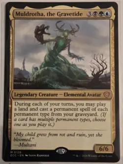 Muldrotha, the Gravetide Commander: Lorwyn Eclipsed Regular - Image 1