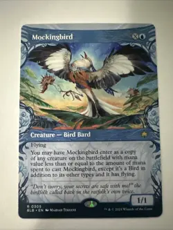 Mockingbird (Showcase) Bloomburrow Regular - Image 1