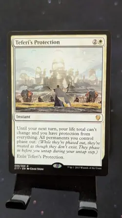 Teferi's Protection Commander 2017 mtg NM - Image 1