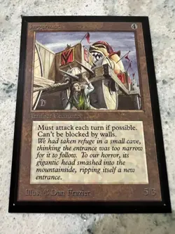 Juggernaut - Collectors Edition Int - NM - MTG - Magic: The Gathering - Image 1