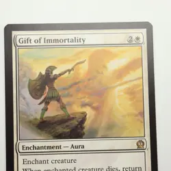 Gift of Immortality 14/249 Theros MTG TCG Card Regular Rare NM Near Mint - Image 4