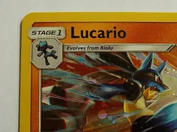 Lucario SM54 Cosmos Holo Crimson Invasion 3-Pack Blisters Promo Pokemon - Image 2