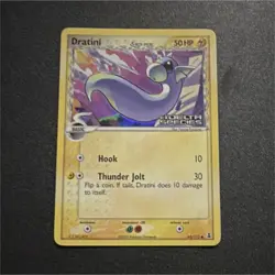 Pokemon Dratini 50 HP EX Delta Species 65/113 Regular Common Basic Card 2005 - Image 1