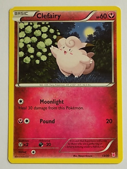 Clefairy 13/30 XY Trainer Kit: Bisharp & Wigglytuff Pokemon - Image 1