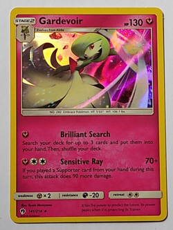 Gardevoir 141/214 Cosmos Holo SM Lost Thunder Pokemon - Image 1