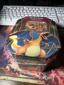 2014 Charizard English Tin Pokemon TCG Ex Power Trio - Image 5