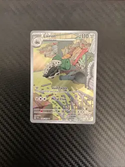 Lairon 184/167 Sv Twilight Masquerade Spec Illustration Rare Holo Pokemon TCG NM - Image 1