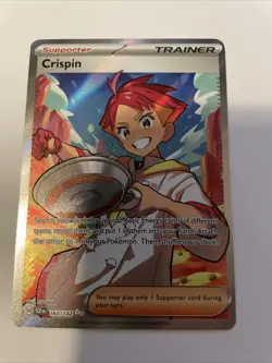 Crispin 164/142 Scarlet & Violet Stellar Crown Pokemon TCG - NM - Image 1