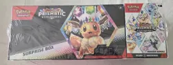 Pokemon Scarlet and Violet Prismatic Evolutions Surprise Box FACTORY sealed - Image 1