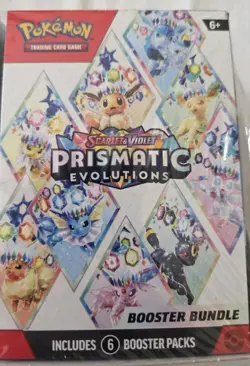 Pokemon Scarlet and Violet Prismatic Evolutions Surprise Box FACTORY sealed - Image 2