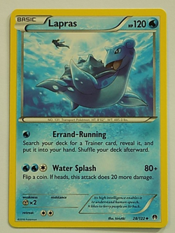 Lapras 28/122 XY Breakpoint Pokemon - Image 1