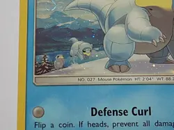 Alolan Sandshrew 19a/145 Cosmos Holo Alternate Art Promo Pokemon - Image 3