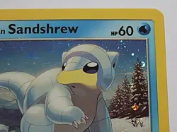 Alolan Sandshrew 19a/145 Cosmos Holo Alternate Art Promo Pokemon - Image 5