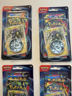 Pokemon TCG Mega Evolution + Phantasmal Flames Raikou 2-pack Blister Lot Of 4 - Image 2