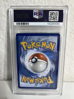2022 Pokemon SWSH229 Black Star Promo FULL ART/MEWTWO V POKEMON GO PSA Mint 9 - Image 2