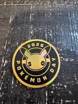 Pikachu 051 /162 Stamped 2026 Pokemon Day 30 Promo TCG With Coin - Image 4