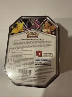Pokemon TCG Pokemon V Powers Tin Fall 2020 Eternatus 5 Booster Packs AUTHENTIC - Image 4