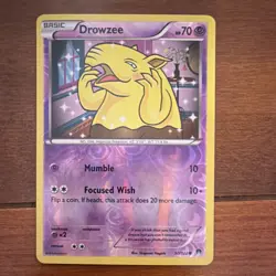 Drowzee - Common - Reverse Holo - Breakpoint - Pokemon TCG - 50/122 - HP 70 - Image 1