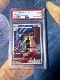 Pokemon TCG - Persian 078/064 IR Shrouded Fable PSA 9 - Image 1