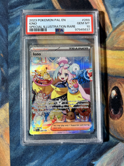 Pokemon TCG - Iono 269/193 SIR Paldea Evolved PSA 10 - Image 1