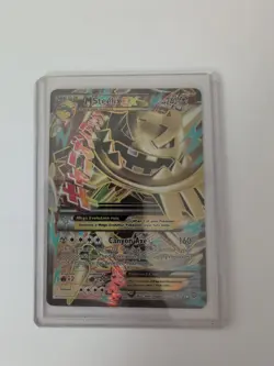 M Steelix EX 109/114 Full Art Ultra Rare Steam Siege NM Pokemon Holo TCG 2016 - Image 3
