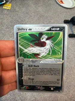Shiftry ex 97/108 Power Keepers Holo silver boarder ex vintage Pokemon holo NM - Image 1