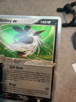 Shiftry ex 97/108 Power Keepers Holo silver boarder ex vintage Pokemon holo NM - Image 2