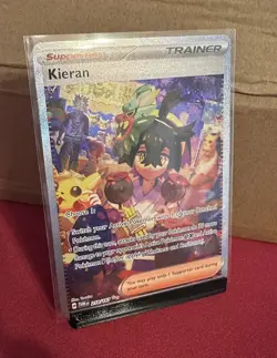 Kieran 218/167 Sv06: Twilight Masquerade Holo SIR Pokemon TCG NM-M - Image 3