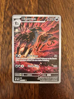 Mightyena 243/217 Illustration Rare - Pokemon TCG: Ascended Heroes - Pack Fresh - Image 1