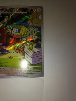 Pokemon TCG Charjabug Illustration Rare Full Art Holo SV05 Temporal Forces 169/… - Image 3