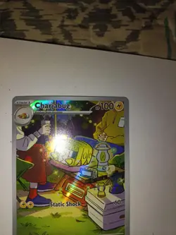 Pokemon TCG Charjabug Illustration Rare Full Art Holo SV05 Temporal Forces 169/… - Image 4