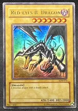 Red-Eyes B. Dragon LOB-070 Ultra Rare Unlimited Yu-Gi-Oh - Image 1