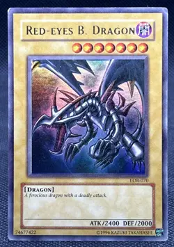 Red-Eyes B. Dragon LOB-070 Ultra Rare Unlimited Yu-Gi-Oh - Image 2