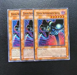 Yu-Gi-Oh - Toon Summoned Skull X3 - Full Playset - Image 1