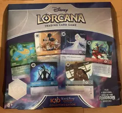 Lorcana Rise of the Floodborn Disney D100 Collector's Edition Gift Set - NEW ! - Image 1