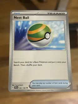 Nest Ball Scarlet & Violet - 181/198 Pokemon Card Buy 2 Get 1 Free - Image 1