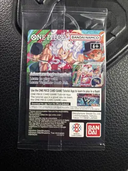 Monkey D Luffy (College Basketball US Voyage) One Piece Promotion Card Sealed - Image 2