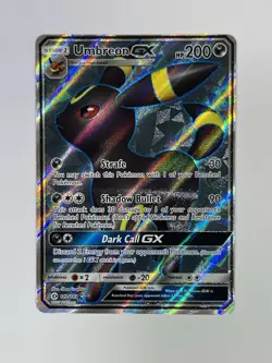 Umbreon GX 142/149 Sun & Moon Full Art Ultra Rare Pokemon Card Near Mint/ Mint - Image 1