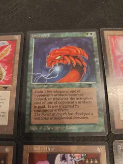 MTG Antiquities Vintage LOT of 8 Cards | Ashnods Altar | Ivory Tower | Phyrexia - Image 4