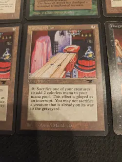 MTG Antiquities Vintage LOT of 8 Cards | Ashnods Altar | Ivory Tower | Phyrexia - Image 5