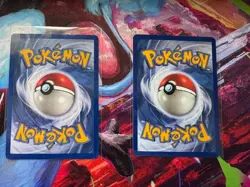 Vintage 2000 Pokemon Krabby + Kingler 1st Edition Cards Fossil LP+ - Image 2