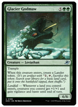 Glacier Godmaw - 0188 - Edge of Eternities - MTG - NM Ships Now - Image 1