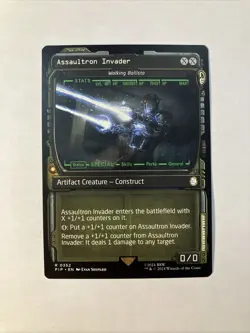 Assaultron Invader Walking Ballista (Showcase) Universes Beyond: Fallout Regular - Image 1