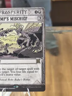 MTG - Imp's Mischief - Normal - OTJ: Breaking News - Free Shipping! - Image 4
