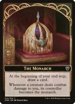 MTG TOKEN FOIL TREASURE /THE MONARCH 012/ 014 - Image 1