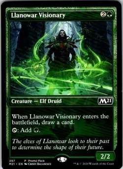 Magic | PPM21 | Llanowar Visionary | 397 | Normal | NM - Image 1
